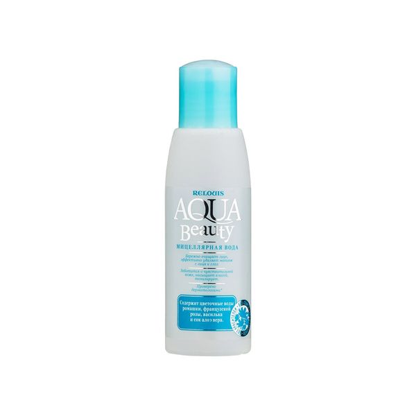 Вода мицеллярная увлажняющая с натуральными компонентами Aqua beauty Relouis 110мл