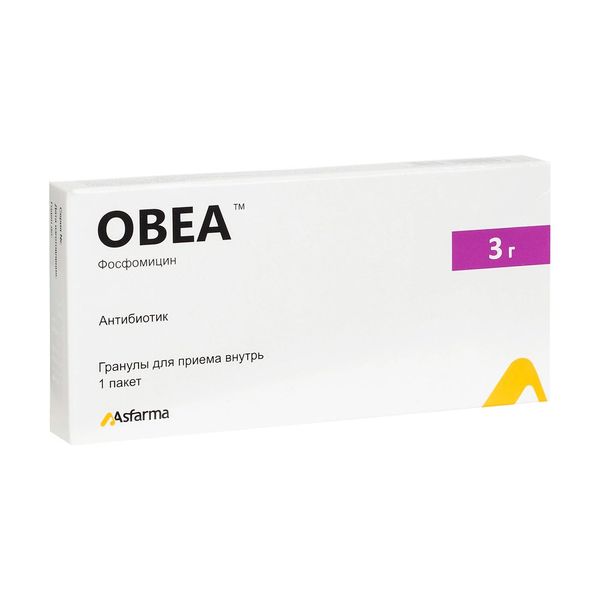 Овеа гранулы для приг раствора для внут. прим. пак. 3г