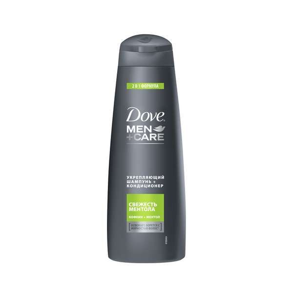 Шампунь-кондиционер 2в1 Свежесть ментола Men+Care Dove/Дав 380мл