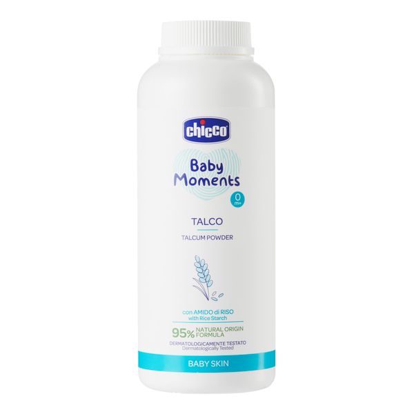 Тальк защитный для детей с 0+ Baby moments Chicco/Чикко фл. 150г
