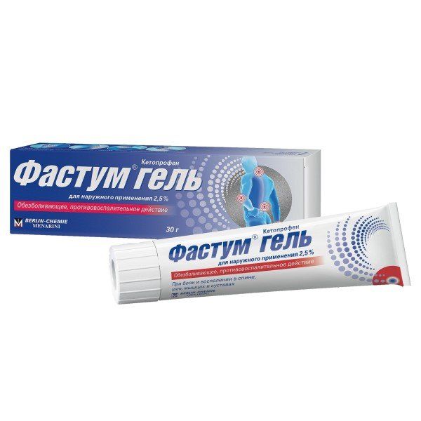 Фастум гель д/нар. прим. 2,5% туба 30г