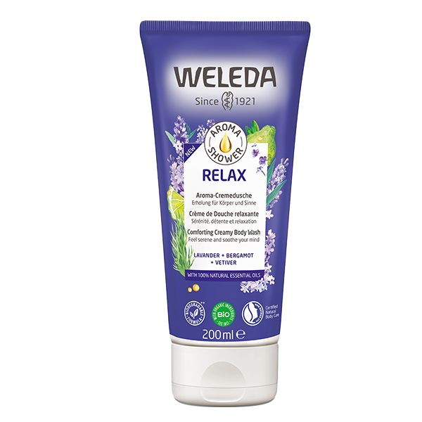 Гель для душа Relax Weleda/Веледа туба 200мл (6756)