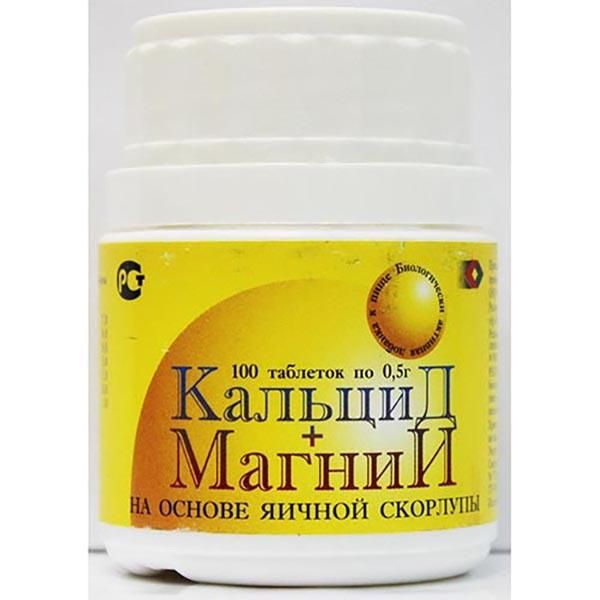 Кальцид+магний таблетки 500мг 100шт