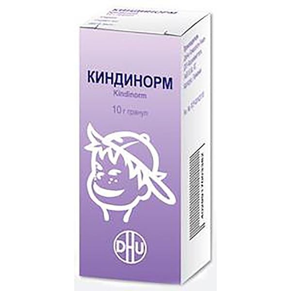 Киндинорм гранулы гомеопатические 10г