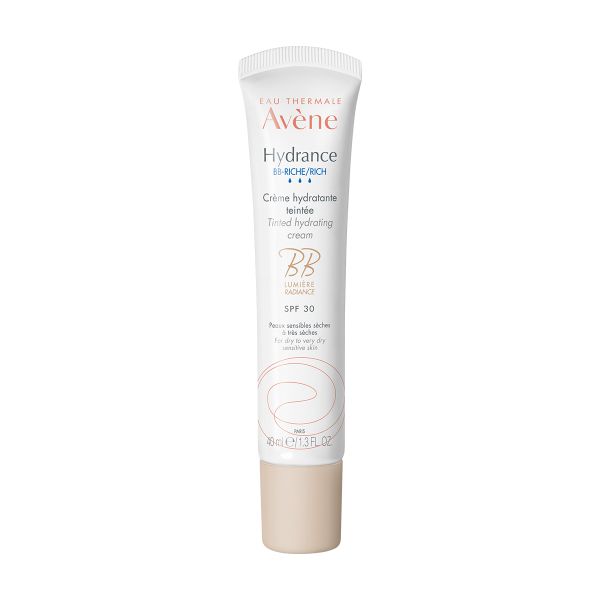 Крем увлажняющий с тонирующим эффектом SPF30 Hydrance BB-Riche Avene/Авен 40мл