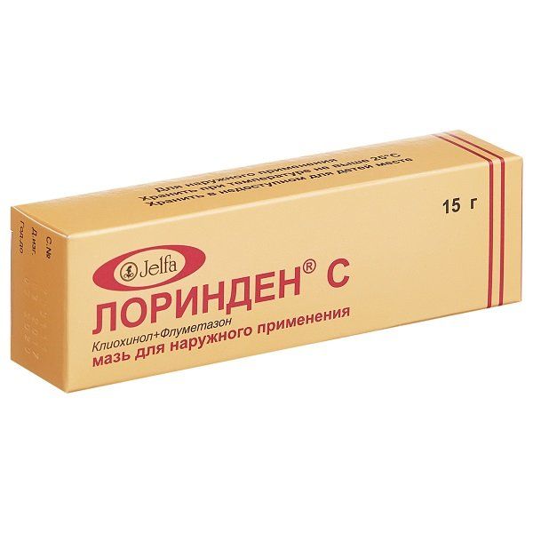 Лоринден С мазь 15г