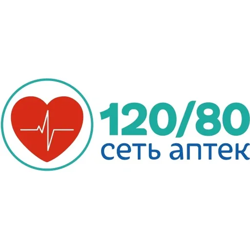 Логотип Аптека 120 80